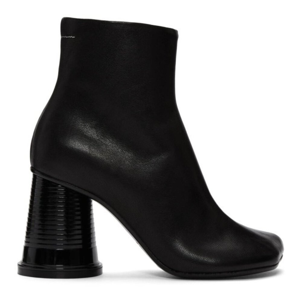 MM6 Maison Martin Margiela Cylinder Cup Heel Ankle Boots 36.5 - NWT